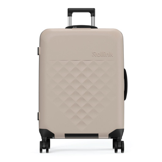 Rollink Flex Small 360 Spinner Suitcases Warm Grey